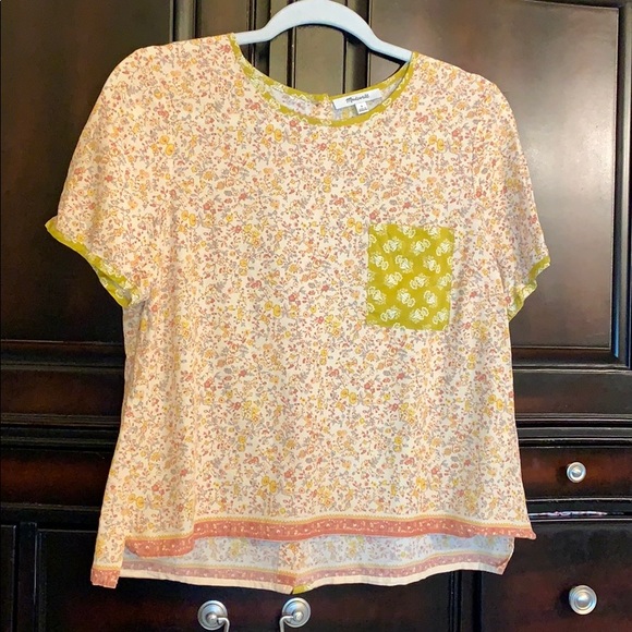 Madewell Tops - 🍀2for40🍀 Madewell floral bohemian top